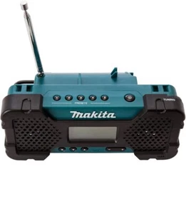 Makita Rechargeable AM FM Radio MR051 Body Only Blue w/ Tracking NEW - Picture 1 of 3