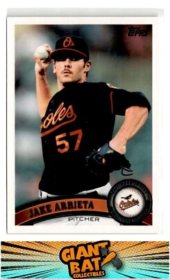2011 Topps #393 Jake Arrieta - Image 1 of 2