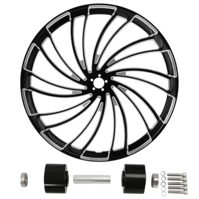 30" Front Wheel Rim w/ Dual Disc Hub Fit For Harley Touring Road Glide 2008-2023 - Изображение 1 из 4