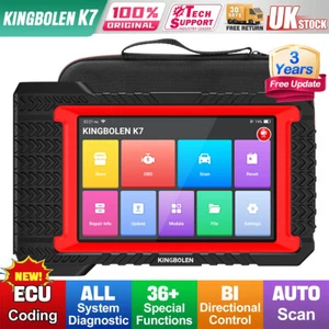 Scanner OBD2 auto KINGBOLEN K7 ELITE tutti i sistemi diagnostica ECU codifica test attivo - Foto 1 di 12