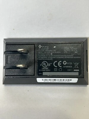 Cargador adaptador CA HTC TC P300 5V 1A 79H00082-11M ¡OEM!! Foto 1 de 4