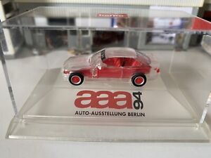 HERPA BMW 3er E36 1:87 Transparent „ Auto Ausstellung Berlin aaa 1984“