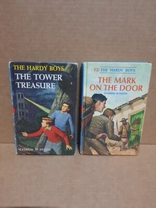 The Hardy Boys #1 The Tower Treasure Franklin Dixon 1959 And 13 Mark On The Door - Picture 1 of 15