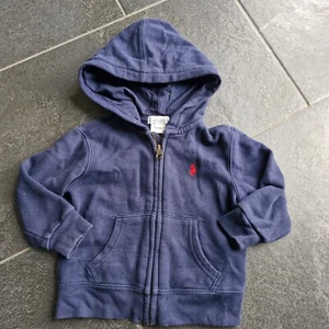 41) RALPH LAUREN Pullover Pulli Hoodie blau Gr. 74/80 o. 12 Monate - Bild 1 von 4
