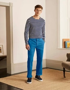 Boden Men Lightweight Chinos LondonBLUE W40/L34 RRP£65 EXCELLENT CONDITION M0769 - Picture 1 of 8