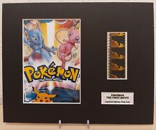 Pokémon First Movie Pikachu 35mm Film Cell Strip Framed/Mounted