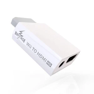 MAYFLASH Wii to HDMI Converter 1080P for Full HD Device, Wii HDMI Adapter wit... - Picture 1 of 6