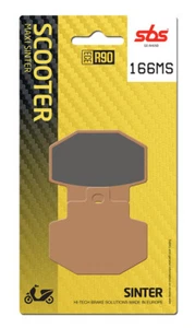 Piaggio Vespa Super Sport i.e. 300 2011-2015 SBS Sintered Rear Brake Pad 166MS - Picture 1 of 5