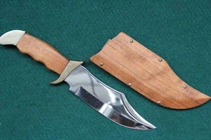 Vilaflor spanisches Messer helle Bowieklinge & passende Scheide kostenloser Versand - Bild 1 von 4