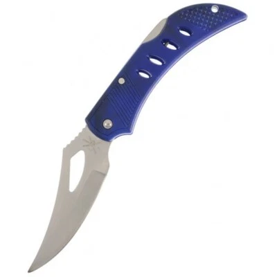 Tac Assault Blue ABS Composite Lockback Tactical Folder 4" Pocket Knife TA-007BL - Image 1 of 4