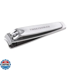 Tweezerman Fingernail Clipper for Women and Men Stainless Steel - Picture 1 of 5