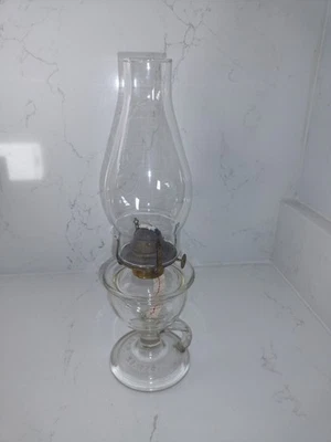 Lámpara antigua de queroseno de aceite mini dedo Eagle P&A quemador vintage  Foto 1 de 4