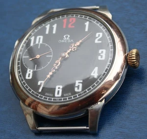 Omega Silver Mechanical Wristwatc Grand Prix Paris 1900 , Swiss Made, Very Rare. - Picture 1 of 24