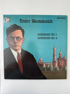 Dmitri Shostakovich Symphony No 5 & 10 Vinyl Record 12" 33RPM - Bild 1 von 8