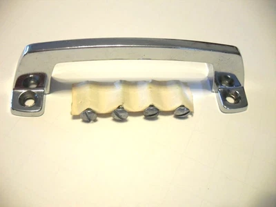 Vintage Nos Chrome Sash Lift Drawer Pull Cabinet Handle Amerock #2290 MCM - Image 1 of 4