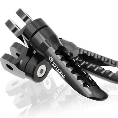 Clavijas delanteras BOB negras 1 pulgada más bajas para Aprilia Tuono 660 21-23 22 Foto 1 de 4