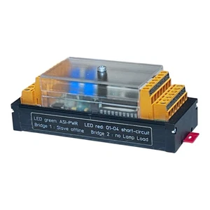 IFM AS-Interface Control Cabinet Module AC2701 Cabinet Module 4DI 4DO T ST - Picture 1 of 5