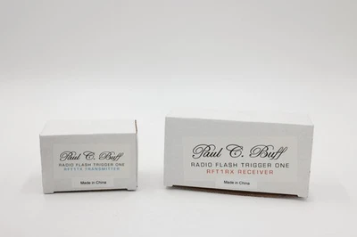 Paul C Buff Radio Flash Trigger One RFT1RX Receiver & RFT1TX Transmitter - Image 1 of 3