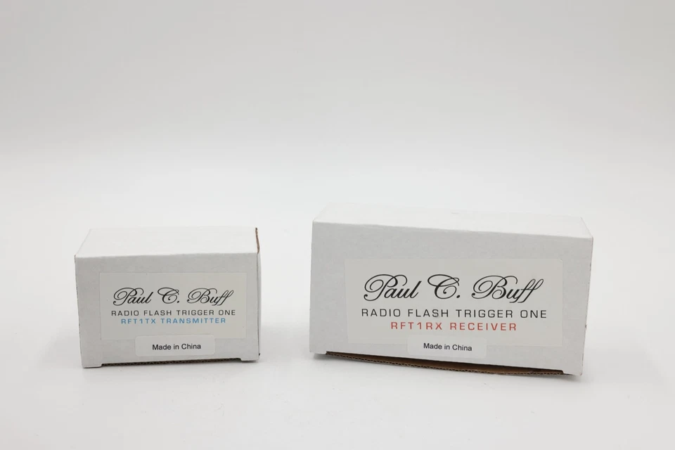 Paul C Buff Radio Flash Trigger One RFT1RX Receiver & RFT1TX Transmitter - Image 1 of 3