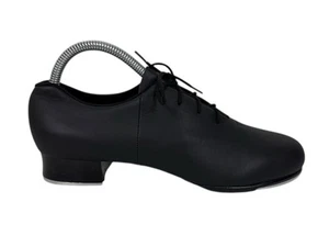 Bloch Shockwave Tap Shoes Womens 8.5 M Leather Black Dancing - Picture 1 of 12