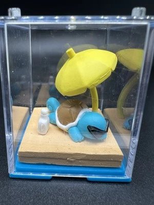 Pokemon Pikachu Bandai 1998 Beach Party Raro Squirtle Squad Figura Auténtica Foto 1 de 4