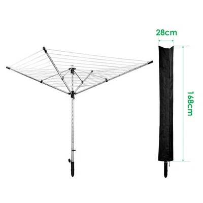 Wäschespinne schutzhülle Leifheit UV- witterungsbest Wetterschutzhülle 168x28cm - Bild 1 von 4