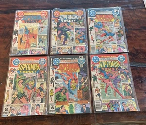 The Superman Family #201-206 1980-1981 DC Comic Book Lot Bagged - Bild 1 von 24