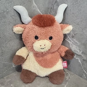 Bumbumz Rodeobumz LEXIE RODEO BULL Long Horn 7.5" Bum Bumz plush VGUC - Picture 1 of 7