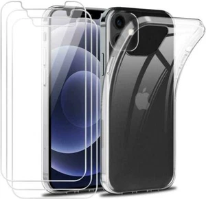 Per Apple IPHONE 13 Pro Massimo Custodia, Slim Gel Trasparente Cover Cellulare+ - Foto 1 di 12