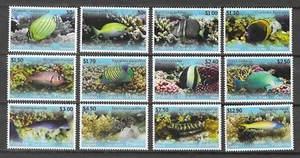 Penrhyn Cook 2013 Fauna Wildlife Marinelife Fisch Korallenrifffische komplettes Set postfrisch - Bild 1 von 1