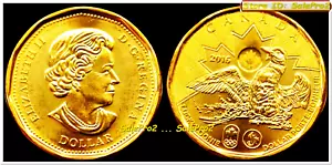 KANADA 2016 KANADISCHE LOON QUEEN RIO OLYMPISCH SELTENE LUCKY LOONIE $ 1 DOLLAR MÜNZE UNC - Bild 1 von 3