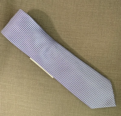 Perry Ellis Men's Neck Tie Geometric Gaines Mini Classic Purple NWT - Image 1 of 3