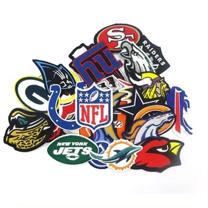 STUNNING NATIONAL FOOTBALL LEAGUE (NFL) TEAM LAPEL PIN..BONUS SILVER STORAGE BAG - Picture 1 of 37