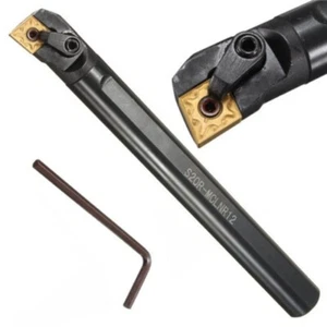 20mm Lathe Boring Bar Turning Tool Holder Set + 1X CNMG120404 Carbide Insert Set - Picture 1 of 6
