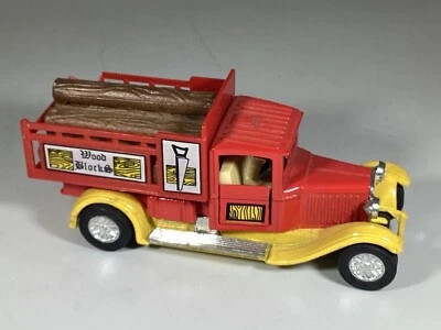 1932 Ford Truck Transporter 2 Diecast Toy Vehicle Wood Blocks SS-701-6 - Image 1 of 4