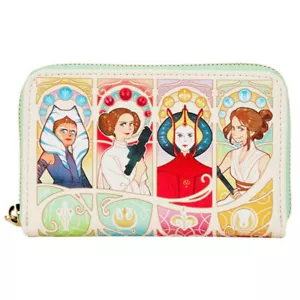 Cartera Loungefly Star Wars Damas de la Rebelión Cremallera Edición Limitada Exclusiva - Imagen 1 de 4