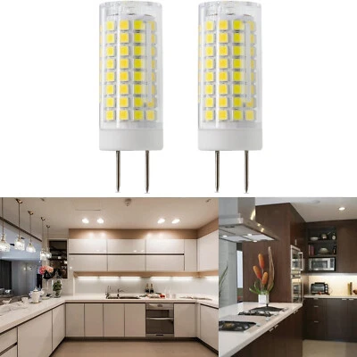 LED GY8.6 Bulb AC120V 7W T4 G8 Bi-pin Base LED Bulb 75W Halogen Bulb Replacement - Image 1 of 4