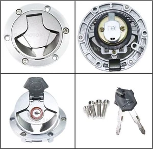 Motorcycle Fuel Gas Cap for Kawasaki EX250 Ninja 250R 2008-12 EX300 2013-14 - Picture 1 of 6