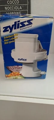 Zyliss Reibe Scheibenraffel mit Saugfuß und zwei Scheiben - Bild 1 von 4