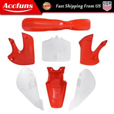 Kit de carenado de guardabarros de plástico para Kawasaki KX 65 KLX110 KX65 Suzuki RM65 DRZ110 Foto 1 de 4