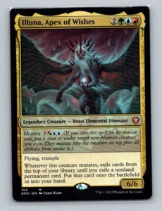 1x MTG - Illuna Apex of Wishes (154) - Dominaria United Commander-DMC NM - Picture 1 of 2