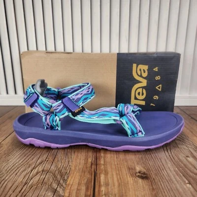 Teva Hurricane XLT 2 Youth Size 6 Purple Blue Outdoors Hiking Adjustable Sandals - Image 1 of 4