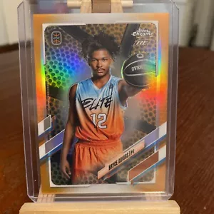 2021/22 Topps Chrome OTE Orange Ref Bryce Griggs #/25 Rookie Overtime Elite - Picture 1 of 2