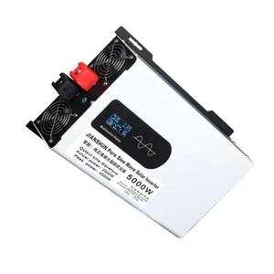 5000W LCD Power Inverter DC 24V To AC 110V Solar Pure Sine Wave Converter NewL7 - Picture 1 of 10