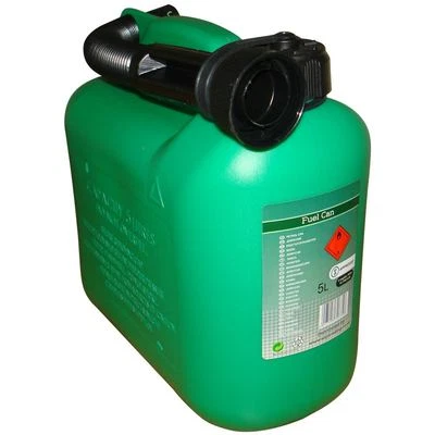 ROCWOOD 5 Litre Green Petrol Fuel Can Canister