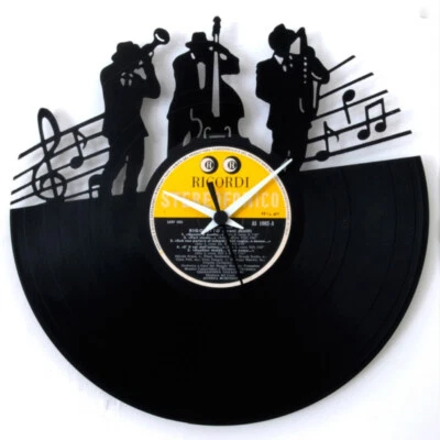 Vinyl Record Clock - Jazz - Image 1 of 4