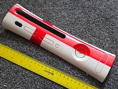 MICROSOFT XBOX 360 ORIGINAL ENGLAND FLAG CONSOLE FRONT FACEPLATE FASCIA COVER - Image 1 of 4