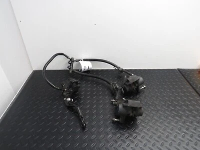01 02 03 04 05 YAMAHA FZ1 FZ 1000 OEM FRONT BRAKE CALIPERS W/ MASTER AND LINES - Image 1 of 4