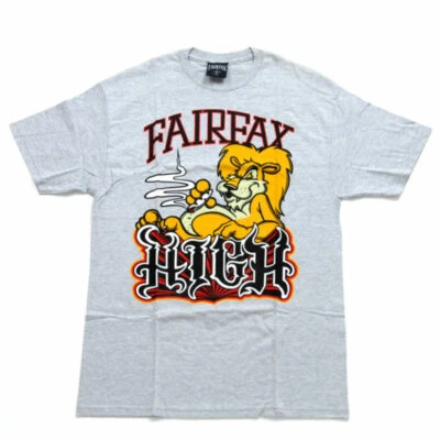 camiseta vintage freshjive fairfax gris león - L - grande - nuevo nos monopatín Foto 1 de 2