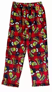 The Grinch Lounge Pants Men's PJ's Pajama Pants POCKETS SOFT- Size -LONG LARGE - Picture 1 of 7